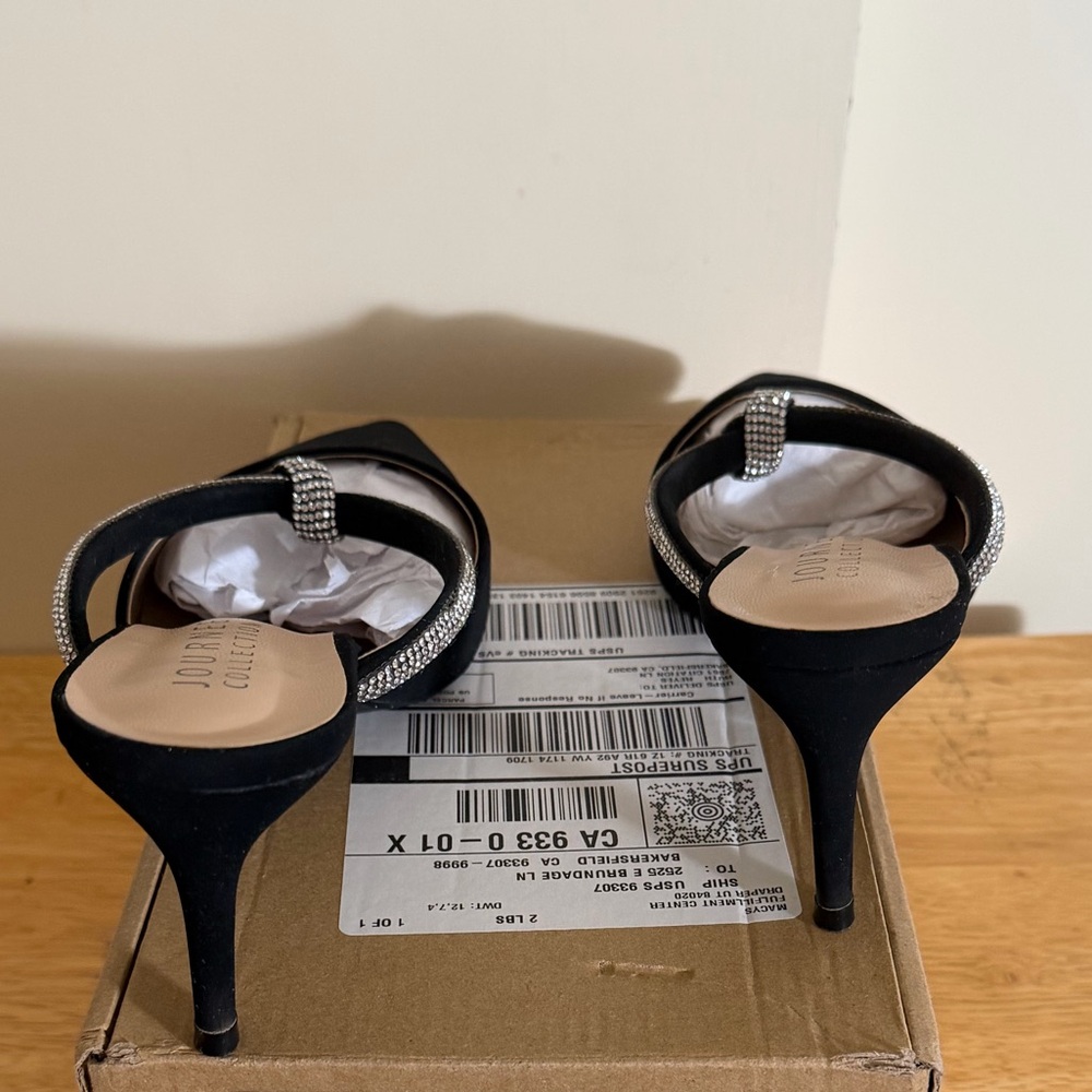 Lunna Rhinestone Heels - Picture 9 of 10
